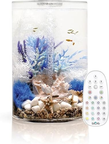 biOrb Tube White MCR LED-lit Aquarium - 30L
