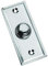 Polished Chrome Rectangular Victorian style Door Bell Push / Switch (PC183)