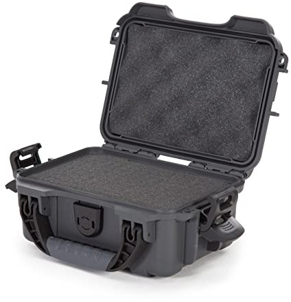 Nanuk 903 Small Waterproof Hard Case with Foam Insert 9.1 x 6.8 x 3.8 - Graphite