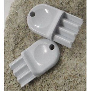 San Jamar Plastic Toilet Paper Dispenser Keys, 2pk. -SAN N16