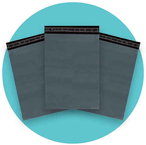 triplast 6 x 9 Zoll Kunststoff Versandtaschen-Tasche, Grau (200 Stück)