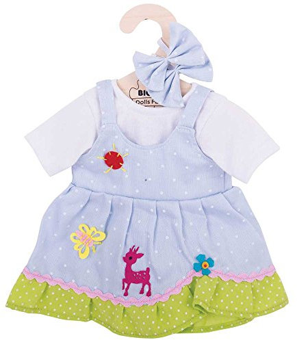 Bigjigs Toys Pünktchenkleid mit REH (für 38cm Puppe)