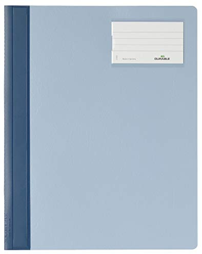 Durable 250007 Slip Folder, A4 Extra Wide (Pack of 25) - Blue