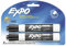 EXPO - Dry Erase Markers Chisel Tip Black - 2 Pack