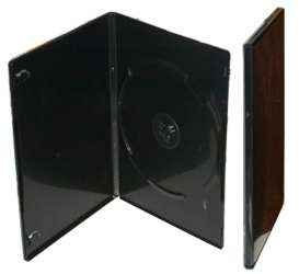 200 custodie dvd,cd e blu ray, modello slim da 7mm con tasca trasparente per copertina