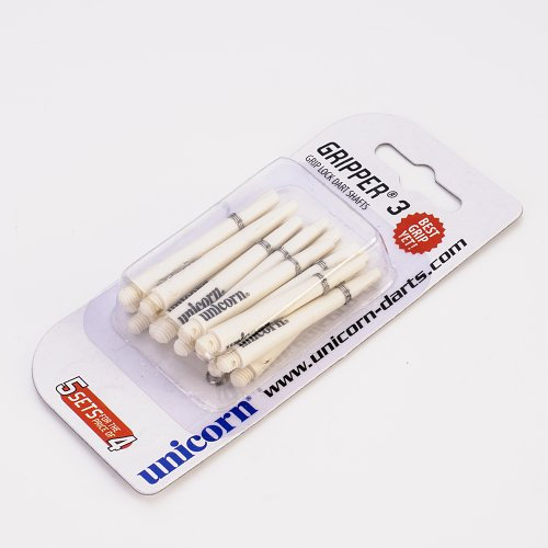 PerfectDarts Unicorn Gripper 3-5 Sets Medium Weiß