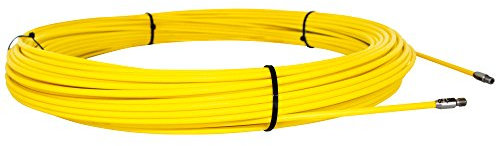 Runpotec 20314 - Recambio Guia de fibra de vidrio, 4.5 mm y 60 metros longitud, manguitos extremos con rosca RTG, diámetro 6 mm