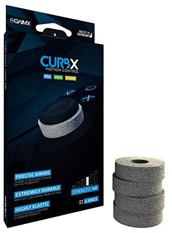 GAIMX® CURBX 160 Motion Control – Aiming Zielhilfe Aim Optimierung für Playstation 4 5 PS4 PS5 Xbox Xone Controller Zubehör Thumbstick Dämpfung (Stärke 160)