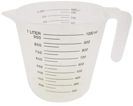 Caraffa graduata da 1 litro