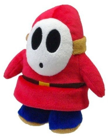 Nintendo Super Mario Bros Plüschfigur:Shy Guy