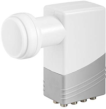 Goobay Universal Octo LNB, digitaler SAT-LNB für 8 Teilnehmer (HDTV/3D)