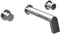 Hansa Fertigmontage-Set HANSASTELA 57222103 für Waschtisch-Batterie, Ausladung 240mm verchromt