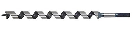 FISCH Schlangenbohrer Schaft 12 mm, sechskant, Länge 320 mm, Bohrer 35 mm, 0084350320