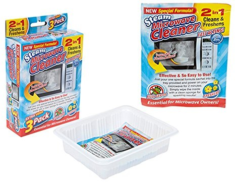 PMS TRIPLE PACK.MIRACLE MICROWAVE CLEANER W.TRAY+PVC CTD PRT