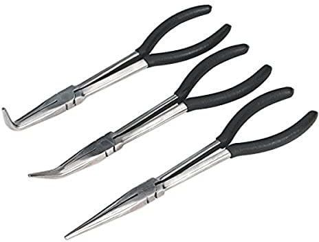 Sealey S0433 Needle Nose Pliers Set, 275mm, 3 Pieces