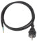 Perel EPC015R15 Cordon d'alimentation 1,5m-3G1,5 CEE 7/7 et Extrémité sans Prise, Multicolore