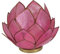 GURU SHOP Lotus Teelicht Muschel 14x10 cm - Rosa