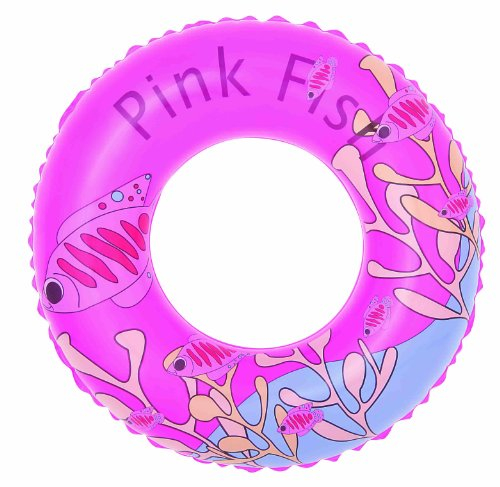 Bestway 36011B-03 - Schwimmring Fish, 51 cm, sortiert