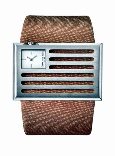 Calvin Klein Damen-Armbanduhr Banner Analog Textil K4513126