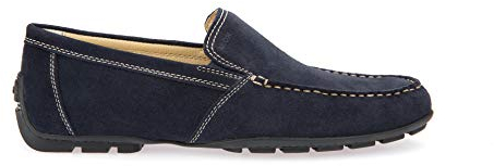 Geox Homme U Moner V Mocassins, Blue, 45 EU