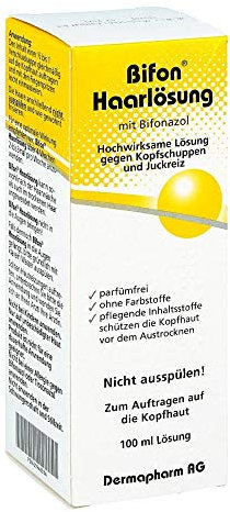 BIFON Haarlösung Anti-Schuppen 100 ml Hochwirksame Lösung gegen Kopfschuppen und Juckreiz