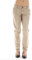 khujo Stoffhose Trousers Anouk beige Taschen Knitteroptik Ziernähte 1243PN133D (26/34)