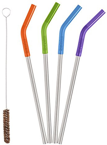 Klean Kanteen Unisex Outdoor Drinking Straw Set available in Multicolor - Medium