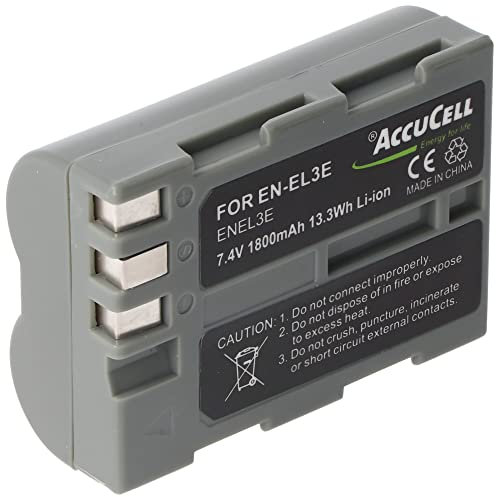 Akku kompatibel mit Nikon D300, 1800mAh