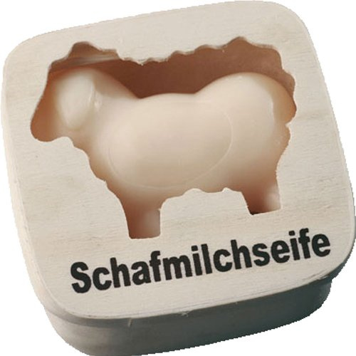 Saling Schafsmilchseife weißes Schaf 85 g in Geschenkschachtel