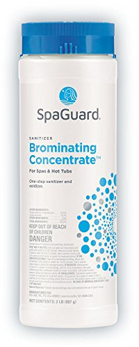 SpaGuard Brominating Concentrate for Spas & Hot Tubs, 2 lb, Single, One-Step Sanitizer & Oxidizer, pH Neutral, Easy to Use, Fast-Dissolving Brominating Granules