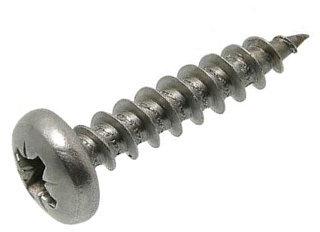 100 Stk. DIN 7981 A2 C 4.2X13 Linsenkopf-Blechschrauben C-H EDELSTAHL A2 V2A