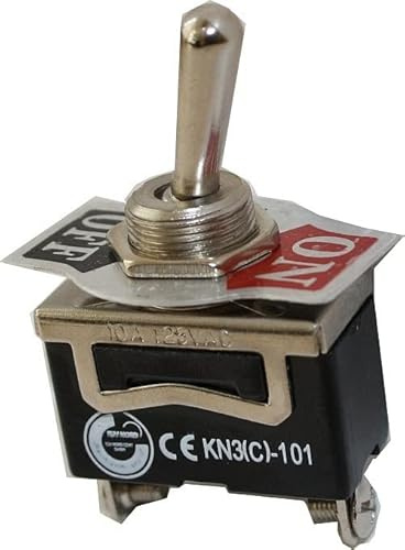 edi-tronic Kippschalter Schalter 1x EIN/AUS 10A / 6A 125V / 250V KN3C-101