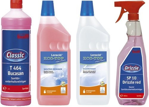 Buzil 2104645 Drizzle Sanitärreiniger mit Sprühpistole, 500 ml