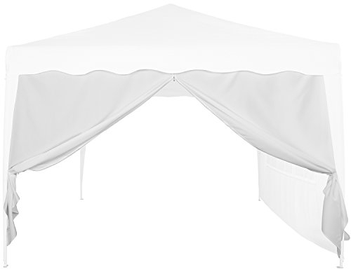 INSTENT Basic Paroi latérale/Partie latérale pour pavillon 3x3m avec fenêtre ou Fermeture éclair, Hydrofuge et Respirant, Choix de Couleurs, pour chapiteau, Tente de réception