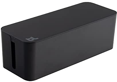 Bluelounge SoulAr CB-01-BL Cable Box Cable Management /Tidy Solution in Black