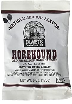 Claeys Horehound Hard Candy, 6 oz (Pack of 3)