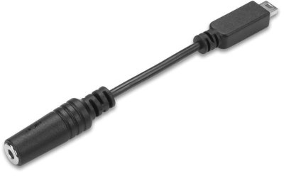 1 adaptador de micrófono externo Garmin f/VIRB™ y VIRB™ Elite