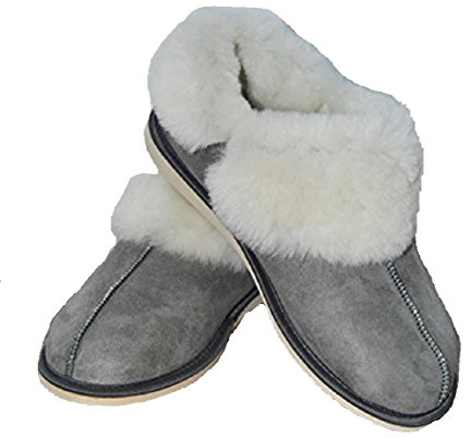 Merino Wool Schaffell Pantoffeln/Hausschuhe Slipper EUR 39