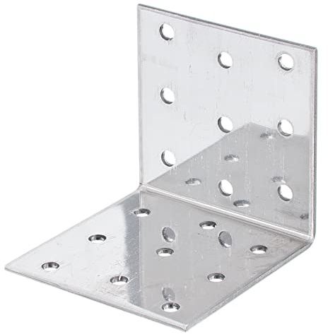 Alberts 335311 Lochplattenwinkel | Edelstahl | 60 x 60 x 60 mm