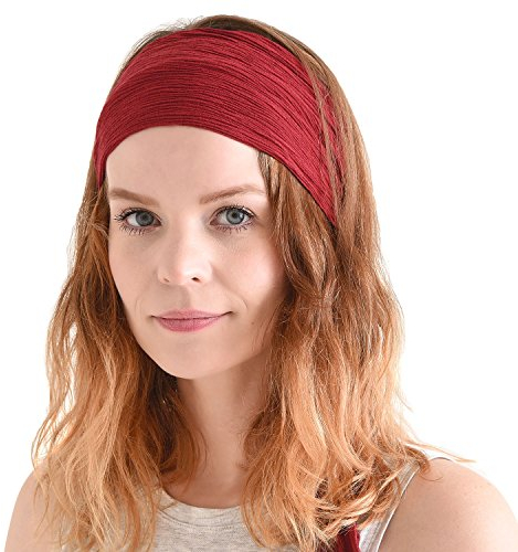 CHARM Damen Herren Retro Stirnband - Haar Band Kostüm Festival Zubehör Pirat Enge