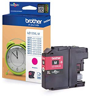 Brother LC125XLM - Super High Yield - magenta - original - ink cartridge - for Brother DCP-J4110, MFC-J4410, J4510, J4610, J4710, J6520, J6720, J6920