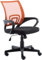 CLP Silla de Oficina Genius I Silla de Escritorio Regulable en Altura con Funda de Malla, Color:Naranja
