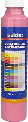 Wilckens Peinture unie et teintée mate, 750 ml, fuchsia