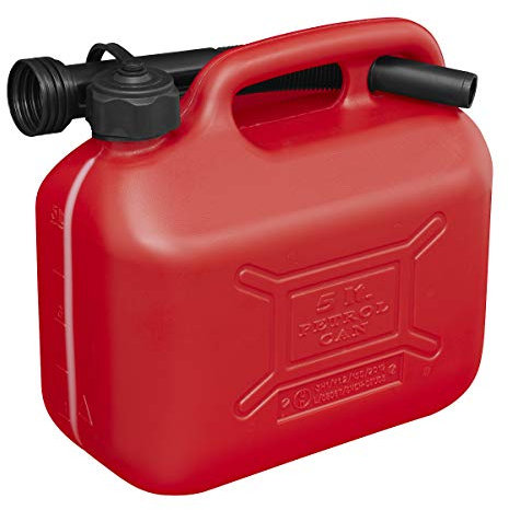 Sealey Jc5R Fuel Can 5Ltr - Red
