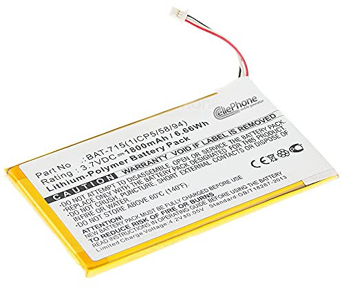 cellePhone Akku Li-Polymer kompatibel mit Acer Tab B1 / Iconia B1-A71 (Ersatz für BAT-715) - 3 Polig