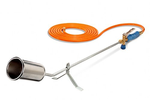 CFH Abflammgerät GV 900 inkl. Druckregler 2,5 Bar + Piezoanzünder-Stabfeuerzeug