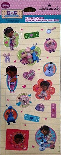Disney Doc McStuffins Glitter Stickers