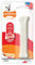 Nylabone Dura Chew Extreme Tough Dog Chew Toy Bone, Chicken Flavour, S, for Dogs Up to 11 kg, White