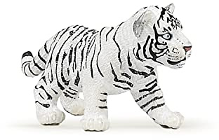 Papo - Realistic White Tigon Figure - Ages 3+ - Wild Life Collection - Educational Play Young Felines - Gift Idea Toy for Girls and Boys