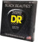 DR Strings Black Beauties Cordes pour guitare basse, revêtement noir, 50-110 (BKBT-50)
